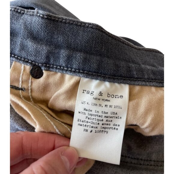 Rag & Bone women's Skinny 9 Inch skinny jeans pants size 26 - Picture 10 of 10